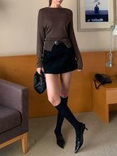 Load image into Gallery viewer, Elegant Shoulder Knit Top