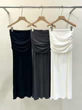Load image into Gallery viewer, Ruched Maxi Skirt