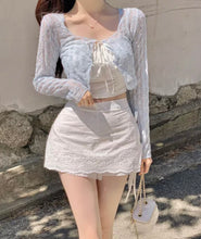 Load image into Gallery viewer, Daisy Ribbon Cardigan Top