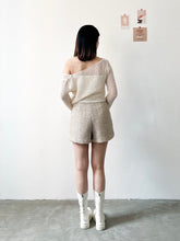 Load image into Gallery viewer, Ripped Mesh Knit Top