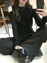 Load image into Gallery viewer, Sexy Ribbon Knit Top