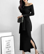 將圖片載入圖庫檢視器 Knotted Shoulder Dress