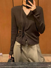 Load image into Gallery viewer, Choker Cardigan