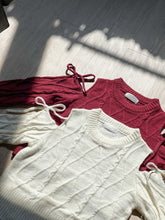 Load image into Gallery viewer, Sexy Ribbon Knit Top