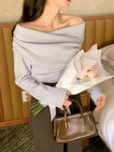 Load image into Gallery viewer, Winter Cross Shoulder Top