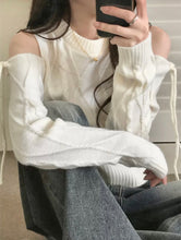Load image into Gallery viewer, Sexy Ribbon Knit Top