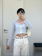 Load image into Gallery viewer, Daisy Ribbon Cardigan Top