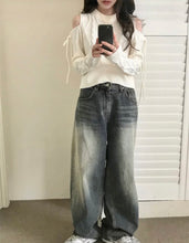 Load image into Gallery viewer, Sexy Ribbon Knit Top