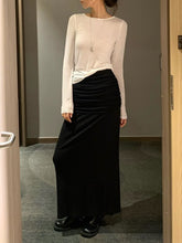 Load image into Gallery viewer, Ruched Maxi Skirt
