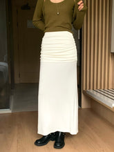 Load image into Gallery viewer, Ruched Maxi Skirt
