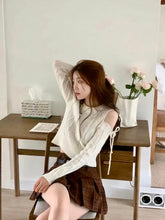 Load image into Gallery viewer, Sexy Ribbon Knit Top