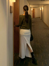 Load image into Gallery viewer, Ruched Maxi Skirt