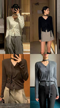Load image into Gallery viewer, Choker Cardigan