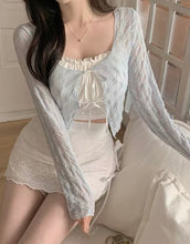 Load image into Gallery viewer, Daisy Ribbon Cardigan Top