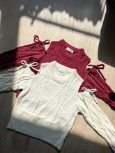 Load image into Gallery viewer, Sexy Ribbon Knit Top