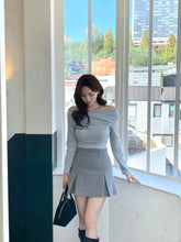 Load image into Gallery viewer, Winter Cross Shoulder Top