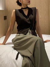 Load image into Gallery viewer, Choker Vest Cardigan