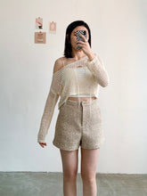 Load image into Gallery viewer, Ripped Mesh Knit Top