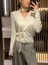 Load image into Gallery viewer, Choker Cardigan