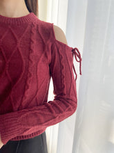 Load image into Gallery viewer, Sexy Ribbon Knit Top