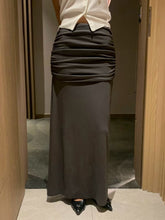 Load image into Gallery viewer, Ruched Maxi Skirt