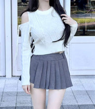 Load image into Gallery viewer, Sexy Ribbon Knit Top