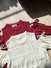 Load image into Gallery viewer, Sexy Ribbon Knit Top
