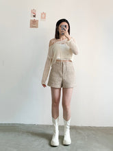 Load image into Gallery viewer, Ripped Mesh Knit Top