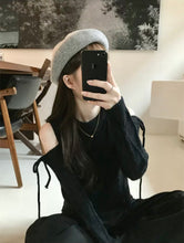 Load image into Gallery viewer, Sexy Ribbon Knit Top
