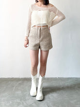 Load image into Gallery viewer, Ripped Mesh Knit Top