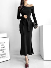 將圖片載入圖庫檢視器 Knotted Shoulder Dress
