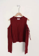Load image into Gallery viewer, Sexy Ribbon Knit Top