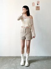 Load image into Gallery viewer, Ripped Mesh Knit Top
