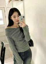 Load image into Gallery viewer, Winter Cross Shoulder Top