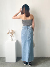 Load image into Gallery viewer, Heidi Denim Slit Skirt
