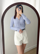 Load image into Gallery viewer, Casual Button V Top