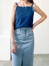 Load image into Gallery viewer, Denim Double Vest