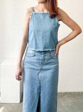Load image into Gallery viewer, Denim Double Vest