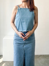 Load image into Gallery viewer, Denim Double Vest