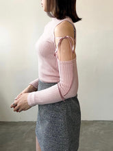 Load image into Gallery viewer, Uneven Ribbon Top