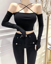 Load image into Gallery viewer, Sexy Padded Cross Top