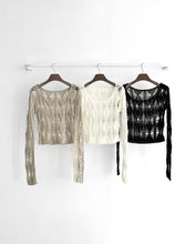 Load image into Gallery viewer, Summer Mesh Knit Top