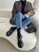 將圖片載入圖庫檢視器 預訂優惠✨Rose Leather Loafers