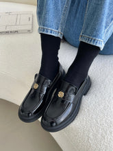 將圖片載入圖庫檢視器 預訂優惠✨Rose Leather Loafers