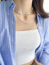 Load image into Gallery viewer, Pearl Piece Necklace