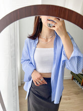 Load image into Gallery viewer, Mini Ribbon Pearl Necklace