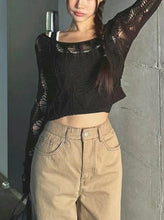 Load image into Gallery viewer, Summer Mesh Knit Top