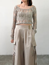 Load image into Gallery viewer, Summer Mesh Knit Top