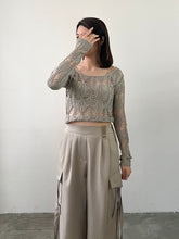 Load image into Gallery viewer, Summer Mesh Knit Top