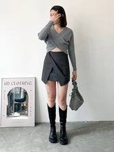 Load image into Gallery viewer, V-neck Cross Knit Top